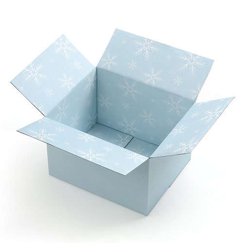 Snowflakes Shipping Box 2 PK