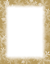 Frosted Holiday Wishes Snowflakes Letterhead 250CT