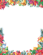 Winter Holiday Magic Letterhead, 50 CT