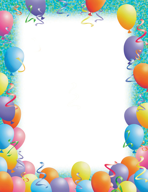 Great Papers - Party and Balloons Letterhead 80CT