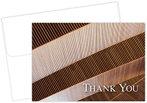 Bold Copper Thank you Notecard, 24CT